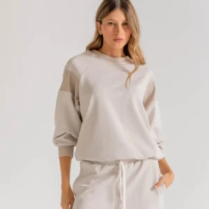 Sweater Gris Claro