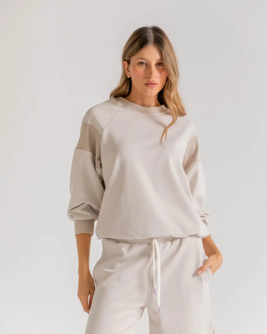 Sweater Gris Claro